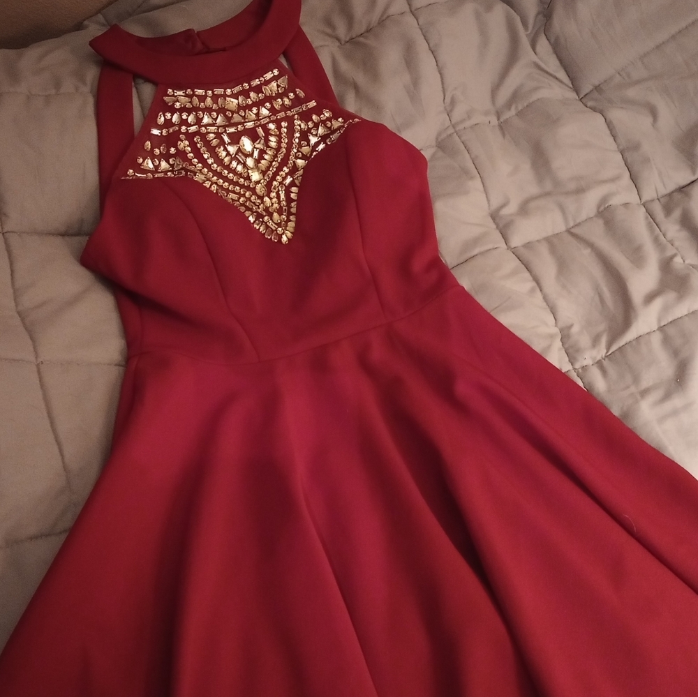 Red B. Darlin dress
